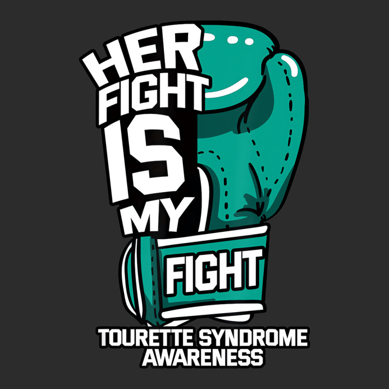 Her Fight Is My Fight Tourette Syndrome Teal Copro Exclusive T-shirt | Artistshot