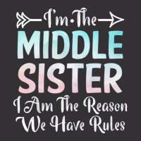 Middle Sister I Am Reason We Have Rules Sibling 3 Vintage Short | Artistshot