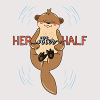 Her Otter Half Musteline Mammal Mustelid Couple An Pocket T-shirt | Artistshot