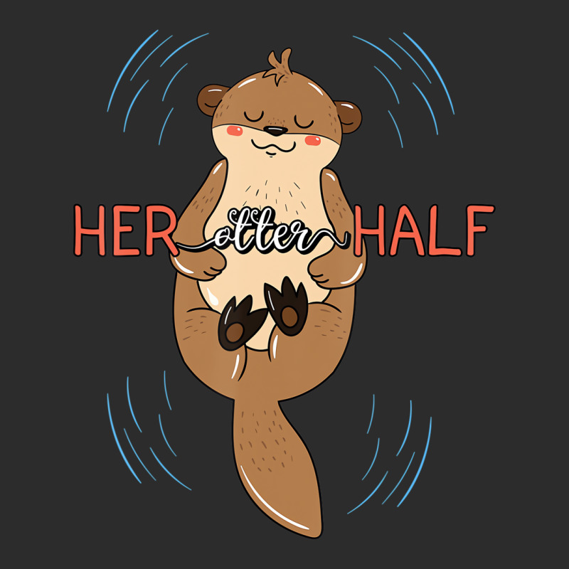 Her Otter Half Musteline Mammal Mustelid Couple An Exclusive T-shirt | Artistshot