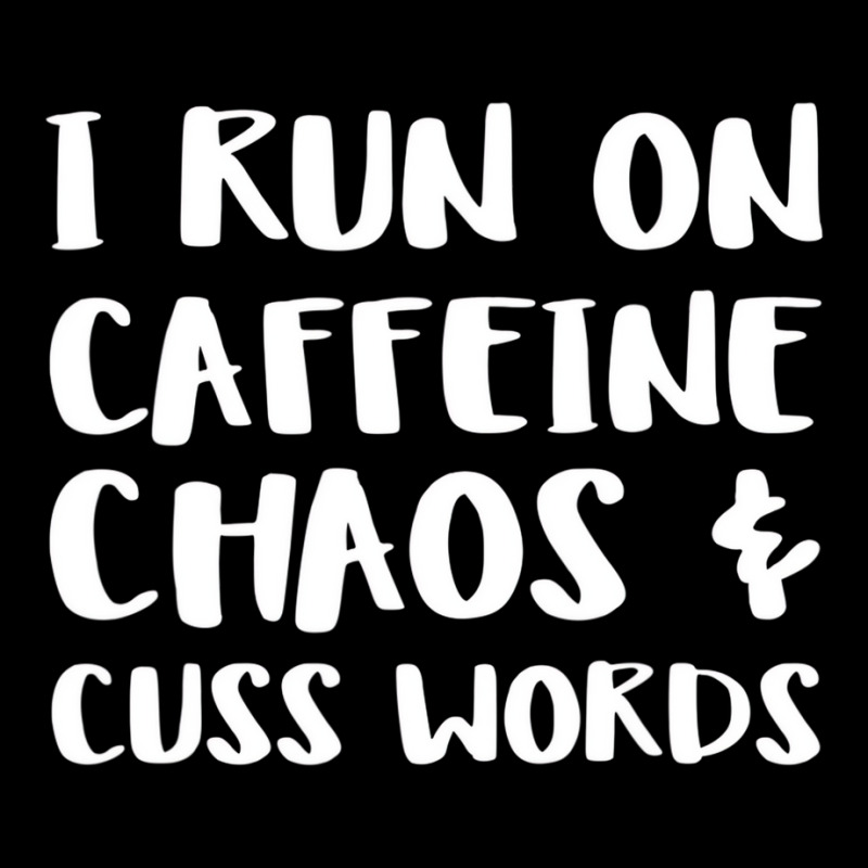 I Run On Coffee Chaos Cuss Words Fun Gift For Pare Men's Long Sleeve Pajama Set | Artistshot