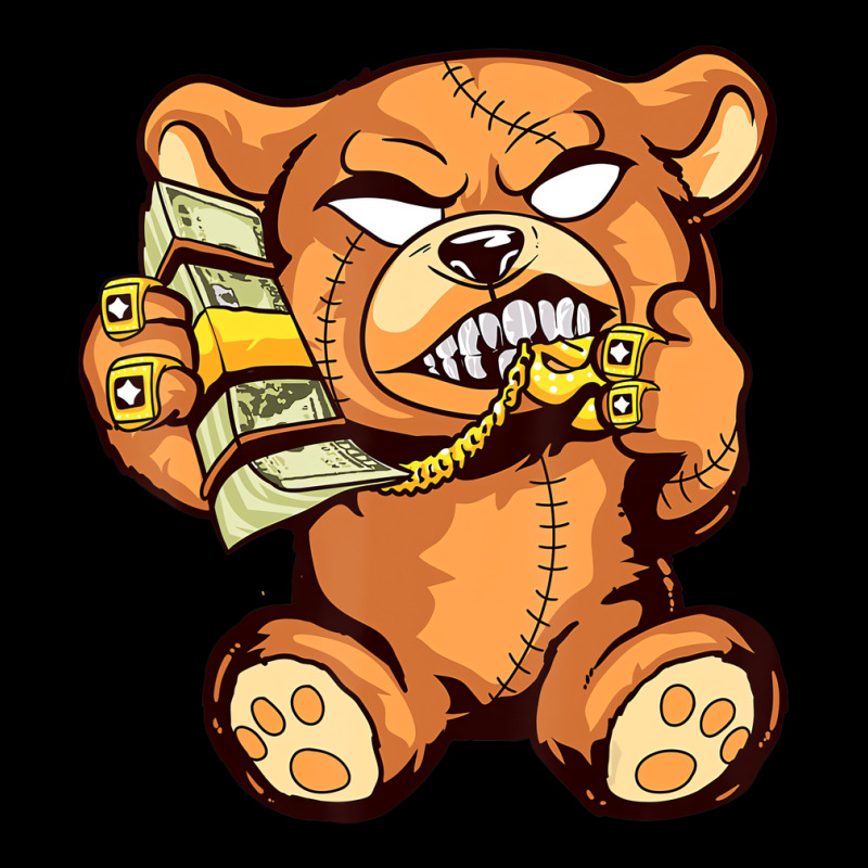 Money Calling Hip Hop Teddy Bear Gangster Rap Drip Youth Jogger | Artistshot