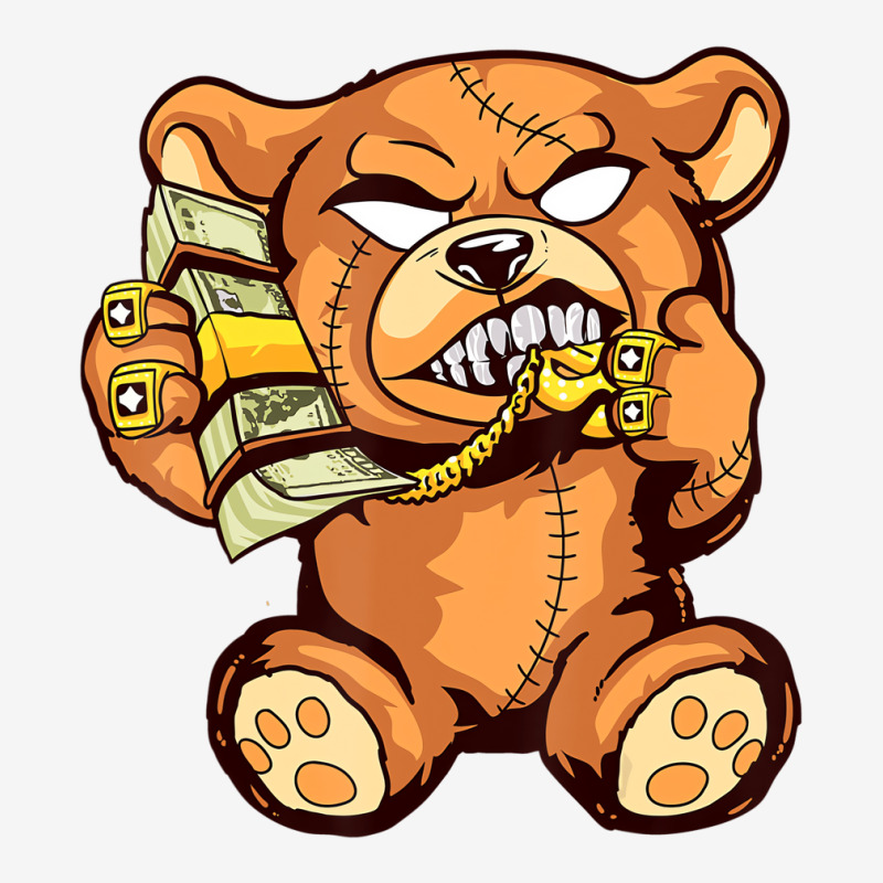 Money Calling Hip Hop Teddy Bear Gangster Rap Drip Graphic Youth T-shirt | Artistshot