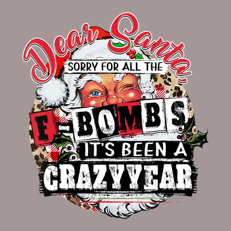 Christmas Dear Santa Sorry For All The F Bombs Cra Vintage Hoodie | Artistshot