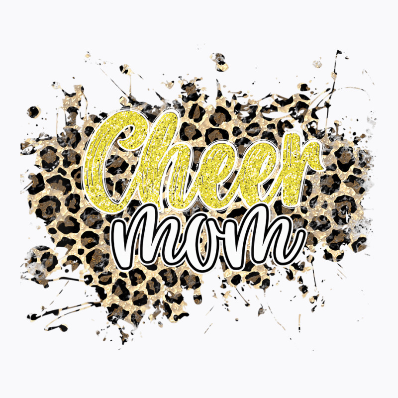 Womens Cheer Mom Shirt, Leopard Cheetah Print Yell T-shirt | Artistshot