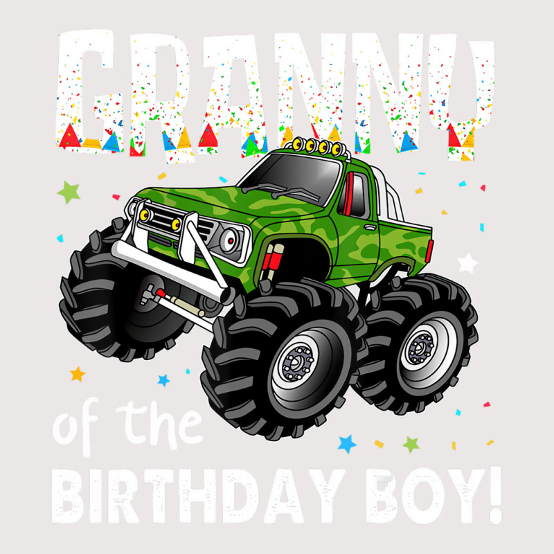 Granny Of The Birthday Boy Monster Truck Birthday Pocket T-shirt | Artistshot