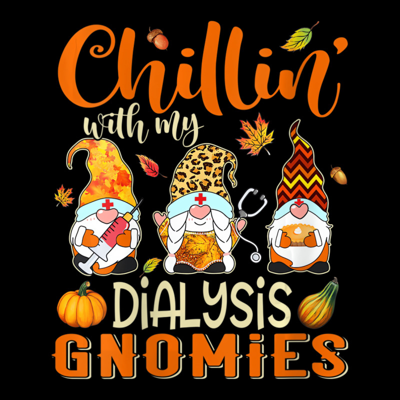 Womens Chillin With My Dialysis Gnomies Nurse Gnom Long Sleeve Shirts | Artistshot