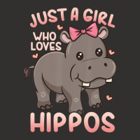 Hippo Hippopotamus Just A Girl Who Loves Hippos T Champion Hoodie | Artistshot