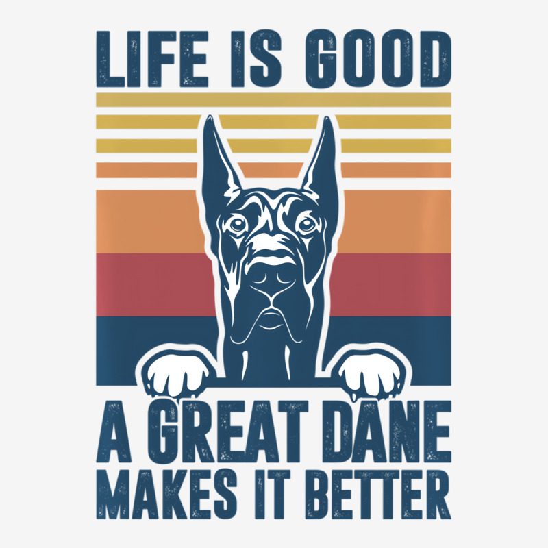 Great Dane Gifts For Women Men Great Dane Dog Dad Graphic T-shirt | Artistshot