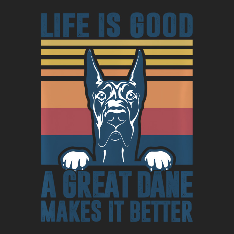 Great Dane Gifts For Women Men Great Dane Dog Dad 3/4 Sleeve Shirt | Artistshot