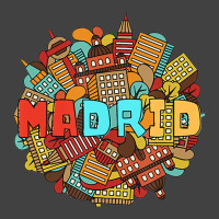 City Of Madrid Spain For Reminders And Gifts T Shi Vintage T-shirt | Artistshot