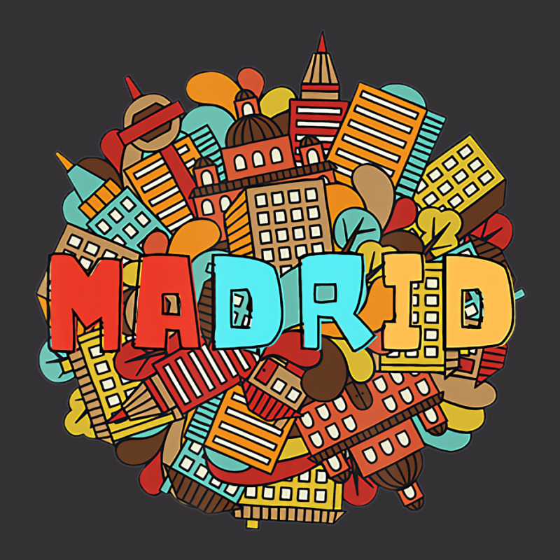 City Of Madrid Spain For Reminders And Gifts T Shi Vintage Hoodie And Short Set | Artistshot