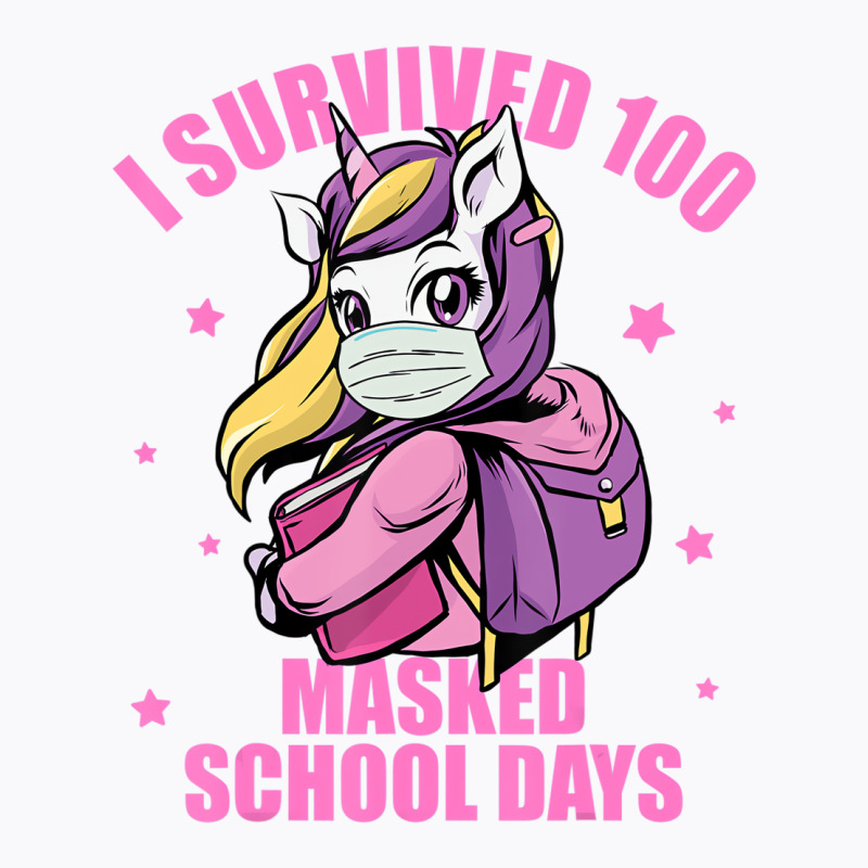 I Survived 100 Masked School Days Shirt, Kids Virt T-shirt | Artistshot