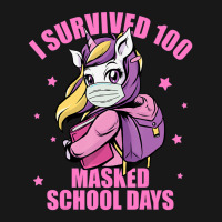 I Survived 100 Masked School Days Shirt, Kids Virt Flannel Shirt | Artistshot