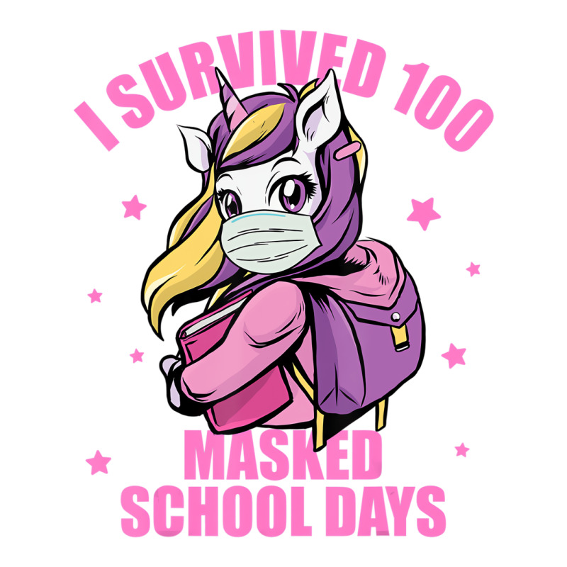 I Survived 100 Masked School Days Shirt, Kids Virt Zipper Hoodie | Artistshot