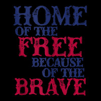 Home Of The Free Because Of The Brave Tank Top Zipper Hoodie | Artistshot