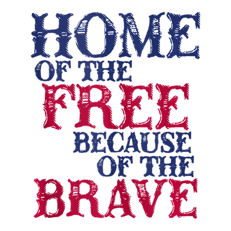 Home Of The Free Because Of The Brave Tank Top Men's T-shirt Pajama Set | Artistshot