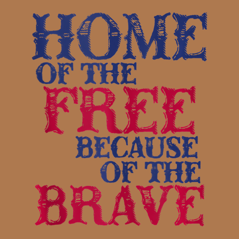 Home Of The Free Because Of The Brave Tank Top Vintage Short | Artistshot