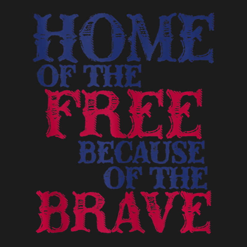 Home Of The Free Because Of The Brave Tank Top Hoodie & Jogger Set | Artistshot