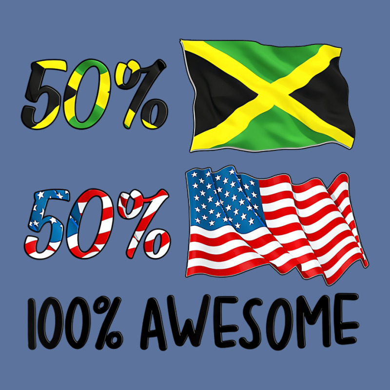 Kids 50% American 50% Jamaican 100% Awesome Boy Gi Lightweight Hoodie | Artistshot