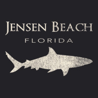 Retro Jensen Beach Fl Shark T Shirt Youth Tee | Artistshot