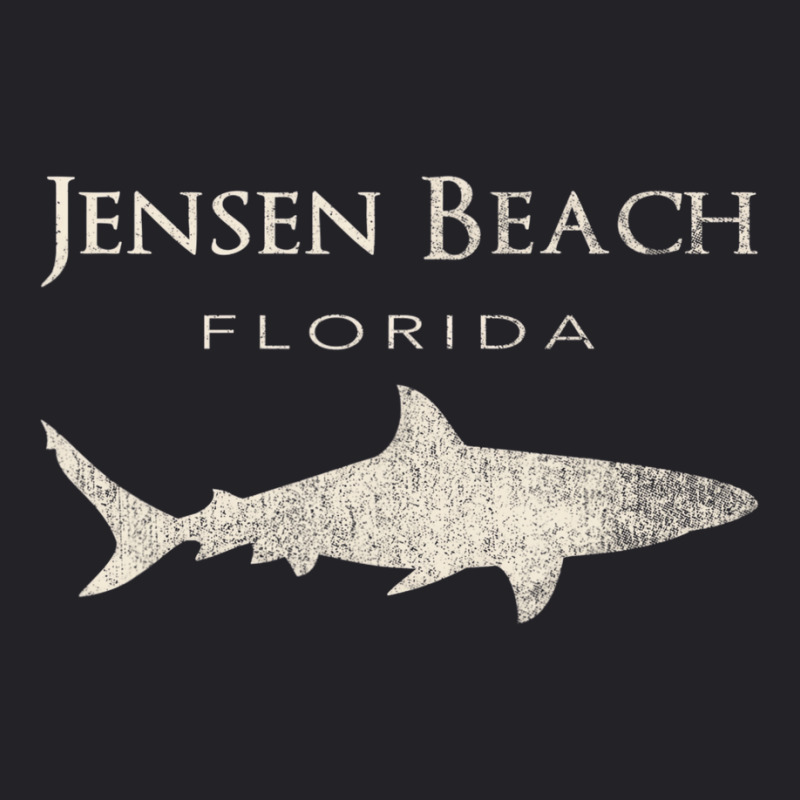 Retro Jensen Beach Fl Shark T Shirt Youth Tee | Artistshot