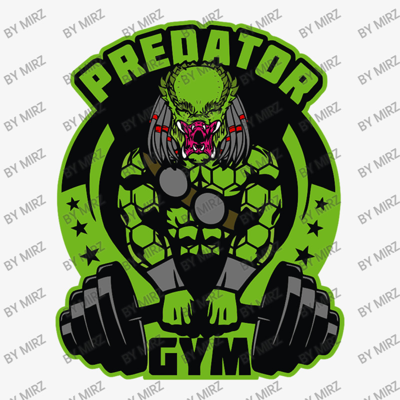 Predator Gym Ladies Fitted T-Shirt by Mirz | Artistshot