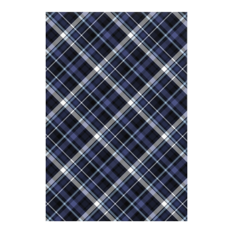 Blue And Grey Checks Pattern Women's V-Neck T-Shirt by caplessoroan | Artistshot