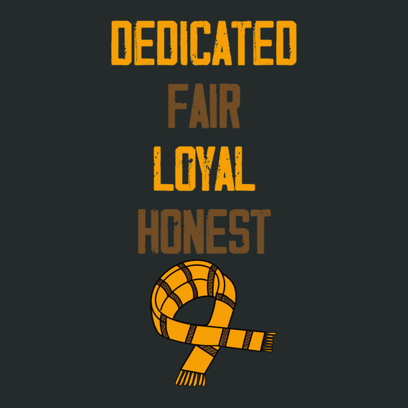 Dedicated Fair Loyal Honest Scarf 2 7 Women's Triblend Scoop T-shirt by davoltemmsk | Artistshot