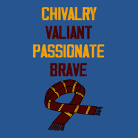 Chivalry Valiant Passionate Brave Scarf 1 41 Ladies Fitted T-shirt | Artistshot