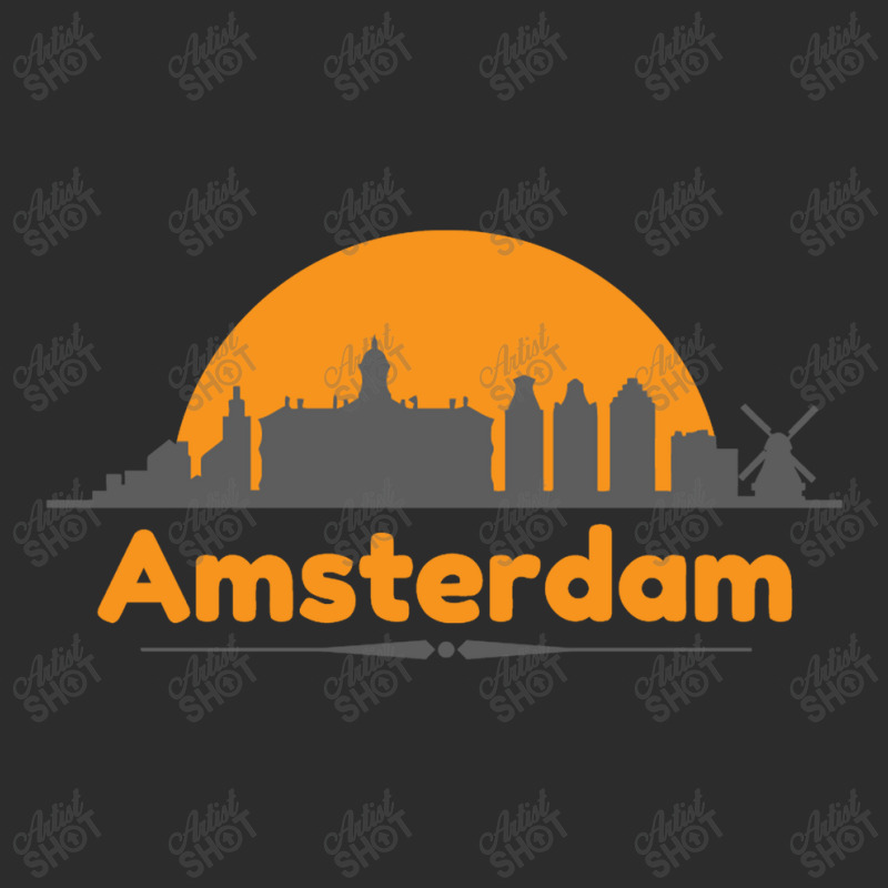 Amsterdam Skyline Exclusive T-shirt by donnatello | Artistshot