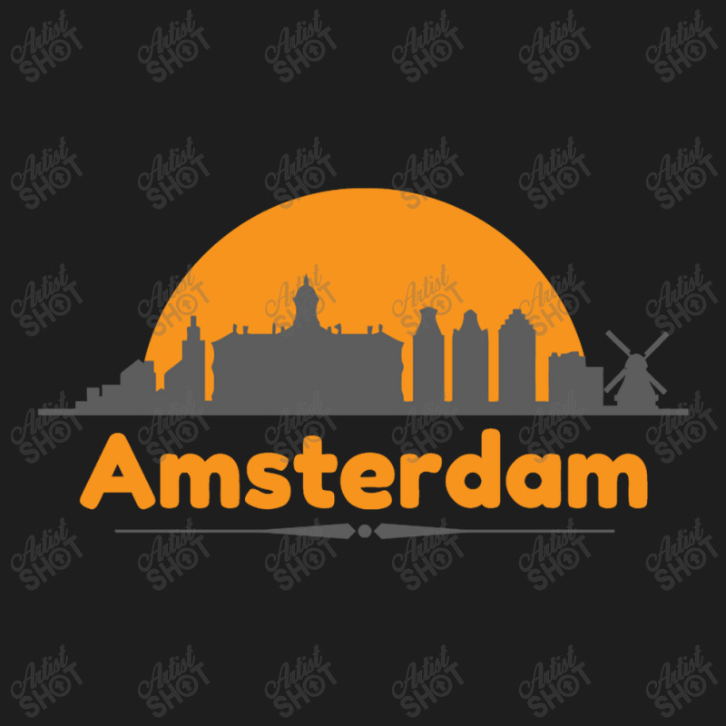 Amsterdam Skyline Classic T-shirt by donnatello | Artistshot