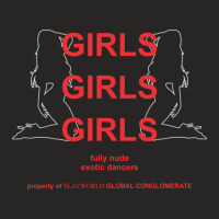 Summrs Girls Girls Girls Exotic Dancers Slayworld  Ladies Fitted T-shirt | Artistshot