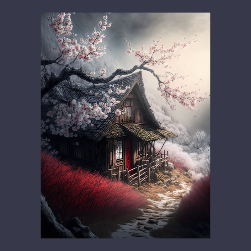 Beautiful Of House With Sakura Tree Long Sleeve Shirts by moalimbano3 | Artistshot