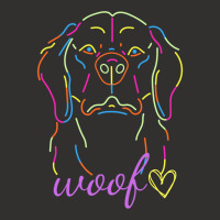 Black Colorful Neon Dog Themed T Shirt Champion Hoodie | Artistshot