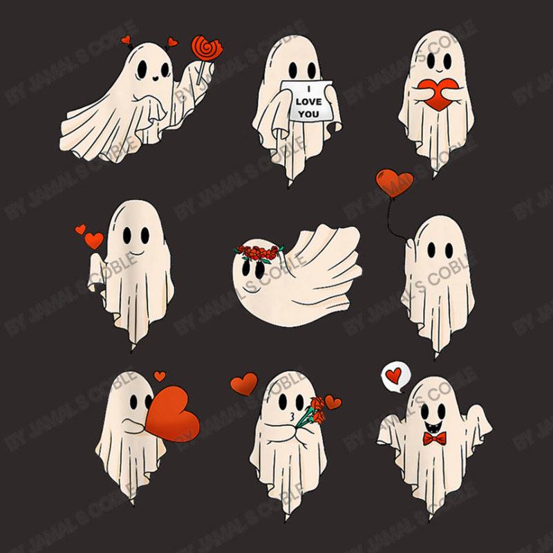 Ghost Valentines, Spooky Valentine's Day Racerback Tank by Jamal S Coble | Artistshot