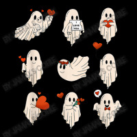 Ghost Valentines, Spooky Valentine's Day Legging | Artistshot