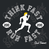 Chad Powers Think Fast Run Fast Football Crewneck Sweatshirt | Artistshot