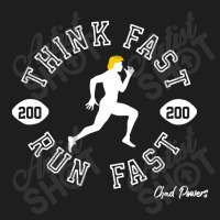 Chad Powers Think Fast Run Fast Football Classic T-shirt | Artistshot