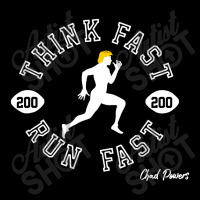 Chad Powers Think Fast Run Fast Football Fleece Short | Artistshot