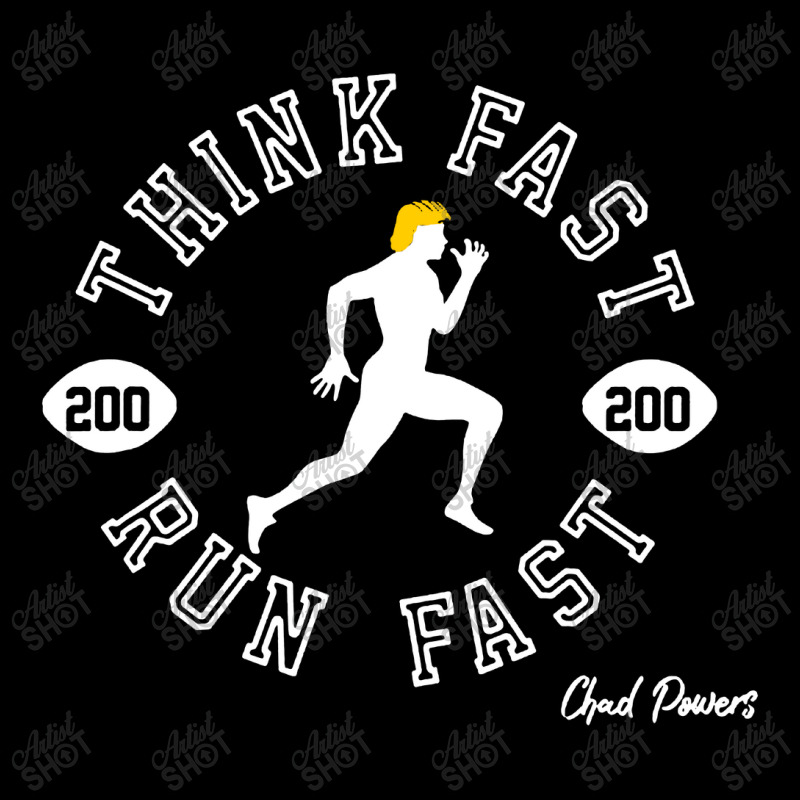 Chad Powers Think Fast Run Fast Football Fleece Short by Pinkbubbles | Artistshot