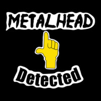 Metalhead Detected Zipper Hoodie | Artistshot