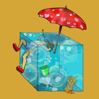 On Vacation With A Gelatinous Cube For Dungeons An Drawstring Bags | Artistshot