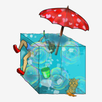 On Vacation With A Gelatinous Cube For Dungeons An Travel Mug | Artistshot