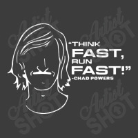 Think Fast Run Fast Chad Powers Men's Polo Shirt | Artistshot