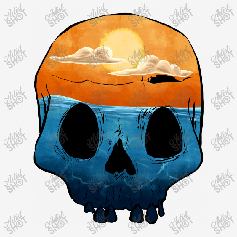 Sunset Skull Rectangle Patch | Artistshot