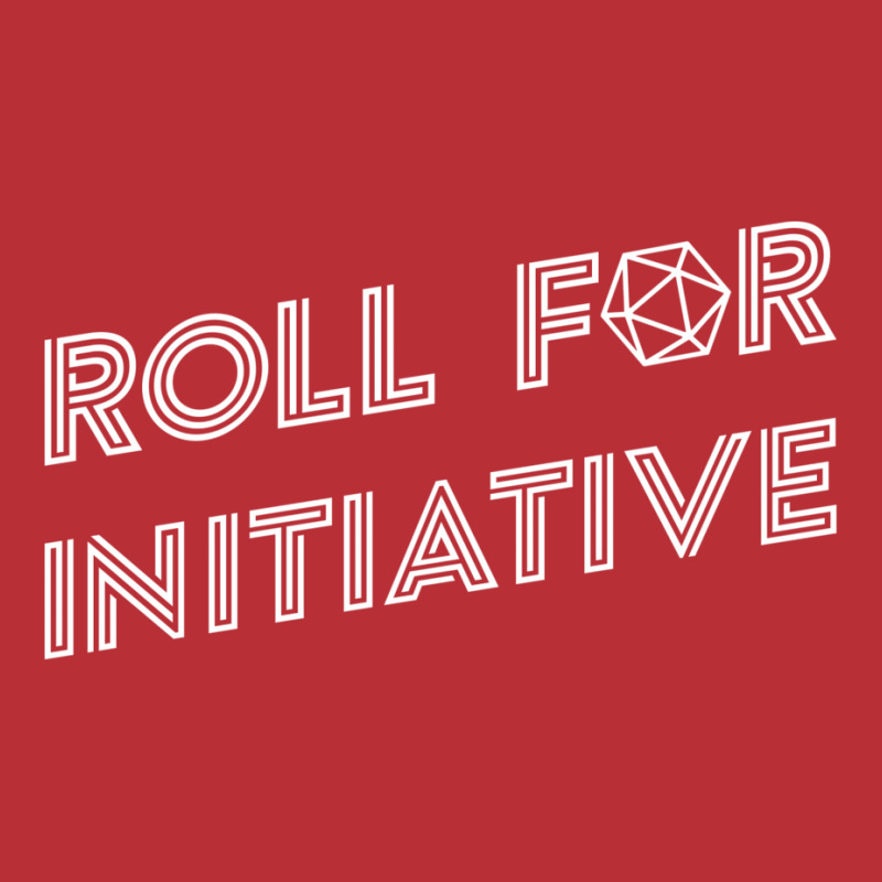 Roll For Initiative Retro D20 Dice Tabletop Rpg Ad T-Shirt by winkleslifkos | Artistshot