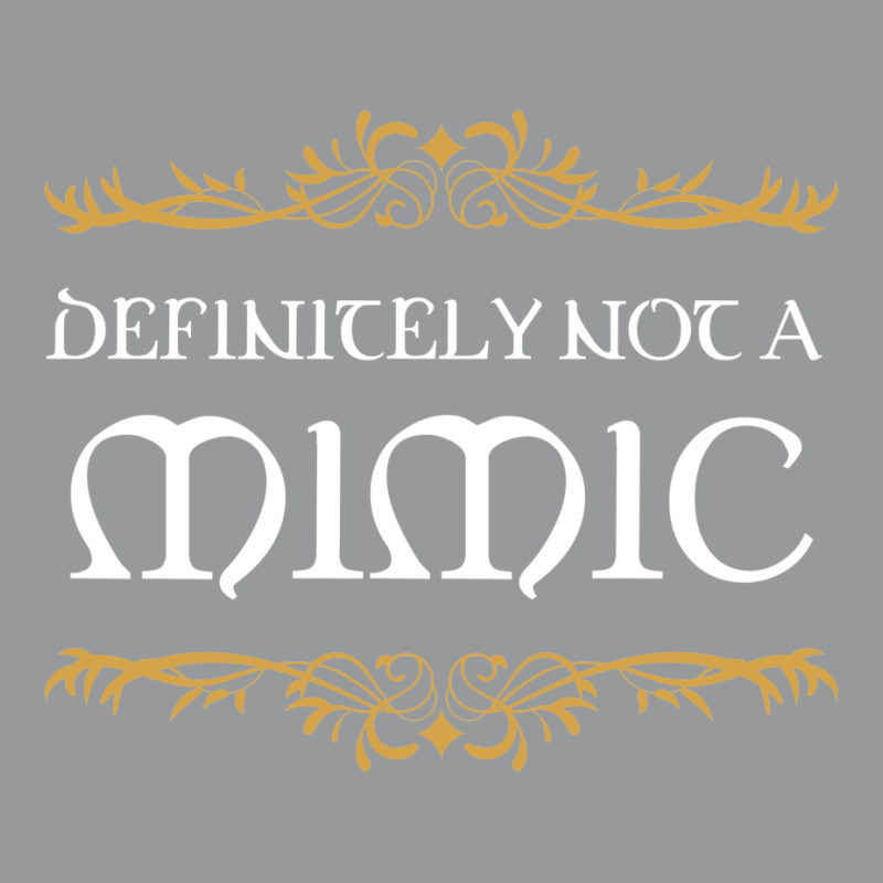 Definitely Not A Mimic Tabletop Rpg Addict Unisex Hoodie by koromaqazit | Artistshot