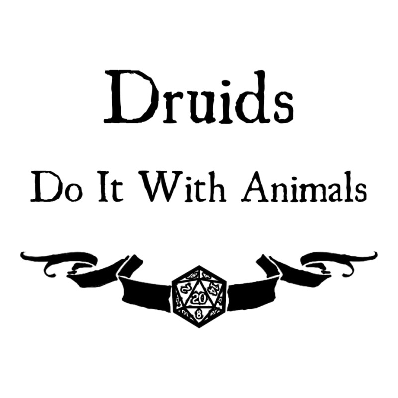 Druids Do It With Animals V-Neck Tee by koromaqazit | Artistshot