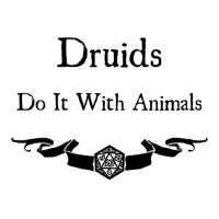 Druids Do It With Animals Men's T-shirt Pajama Set | Artistshot